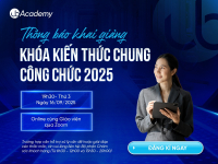 UB Academy Khai giảng khóa học Kiến thức chung - Ôn thi công chức 2025