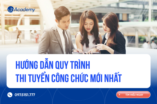 Hướng dẫn quy trình thi tuyển công chức mới nhất 2025