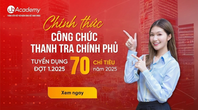 Thanh tra Chính Phủ tuyển dụng đợt 1.2025